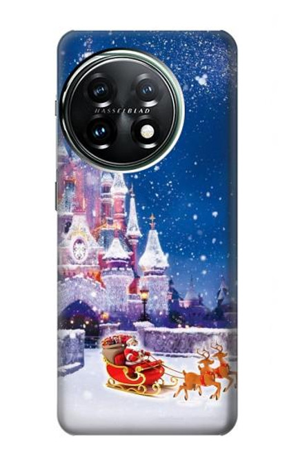 S3282 Santa Xmas Castle Case For OnePlus 11