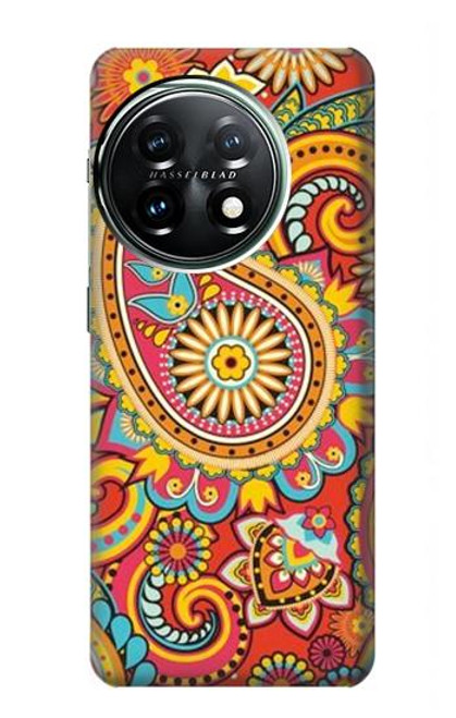 S3402 Floral Paisley Pattern Seamless Case For OnePlus 11