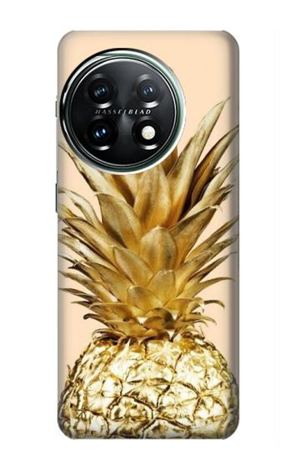 S3490 Gold Pineapple Case For OnePlus 11