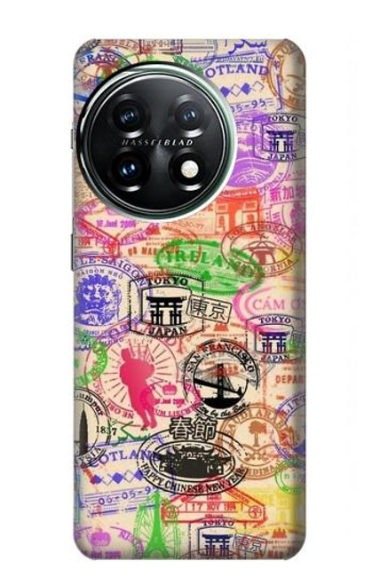S3904 Travel Stamps Case For OnePlus 11