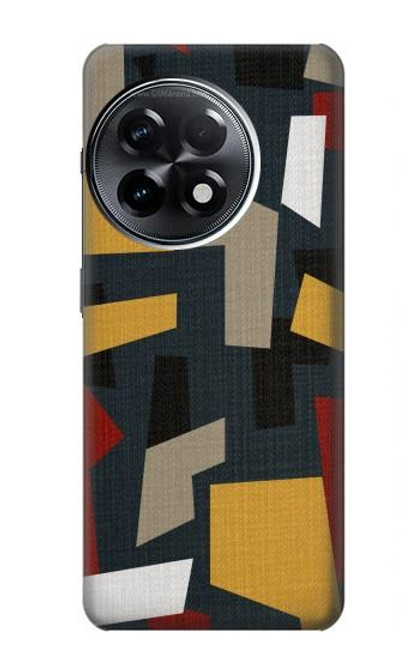 S3386 Abstract Fabric Texture Case For OnePlus 11R