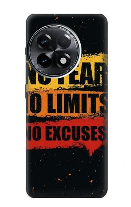 S3492 No Fear Limits Excuses Case For OnePlus 11R
