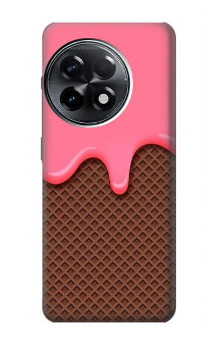 S3754 Strawberry Ice Cream Cone Case For OnePlus 11R