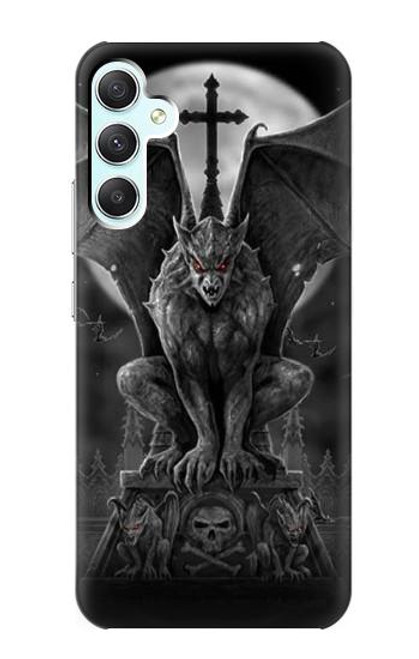 S0850 Gargoyle Devil Demon Case For Samsung Galaxy A34 5G