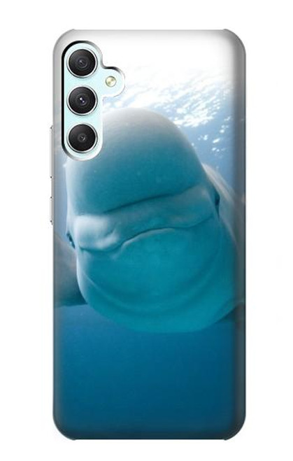 S1801 Beluga Whale Smile Whale Case For Samsung Galaxy A34 5G