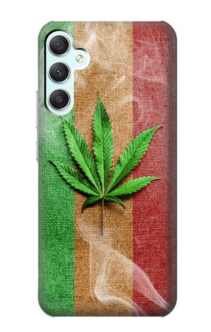 S2109 Smoke Reggae Rasta Flag Case For Samsung Galaxy A34 5G