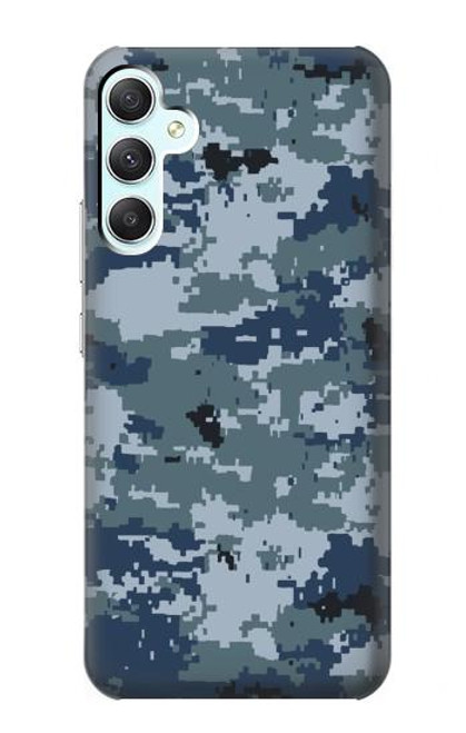 S2346 Navy Camo Camouflage Graphic Case For Samsung Galaxy A34 5G