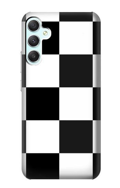 S2492 Black and White Check Case For Samsung Galaxy A34 5G