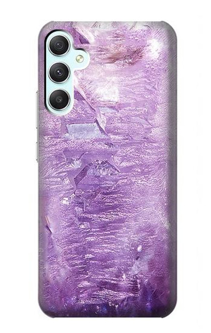 S2690 Amethyst Crystals Graphic Printed Case For Samsung Galaxy A34 5G