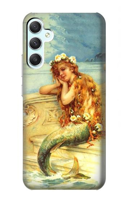 S3184 Little Mermaid Painting Case For Samsung Galaxy A34 5G