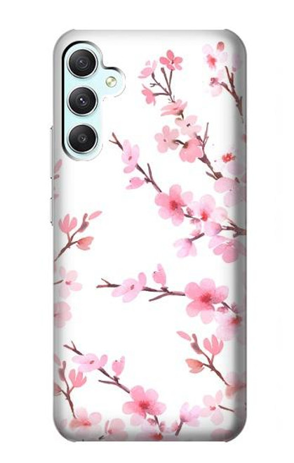 S3707 Pink Cherry Blossom Spring Flower Case For Samsung Galaxy A34 5G