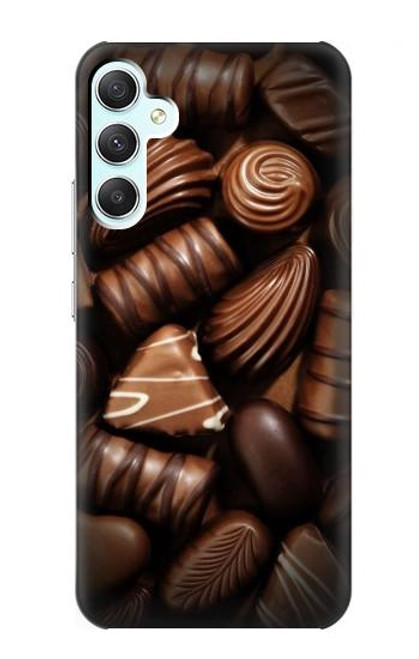 S3840 Dark Chocolate Milk Chocolate Lovers Case For Samsung Galaxy A34 5G