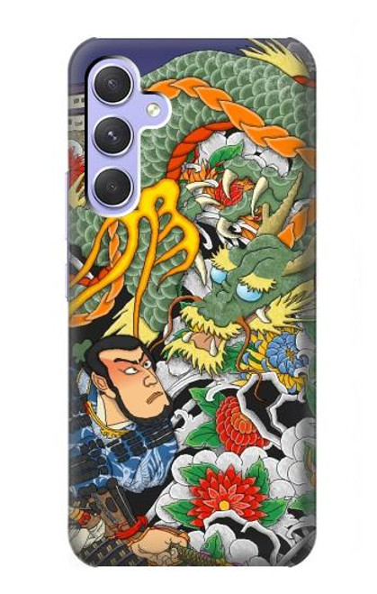 S0454 Japan Tattoo Case For Samsung Galaxy A54 5G
