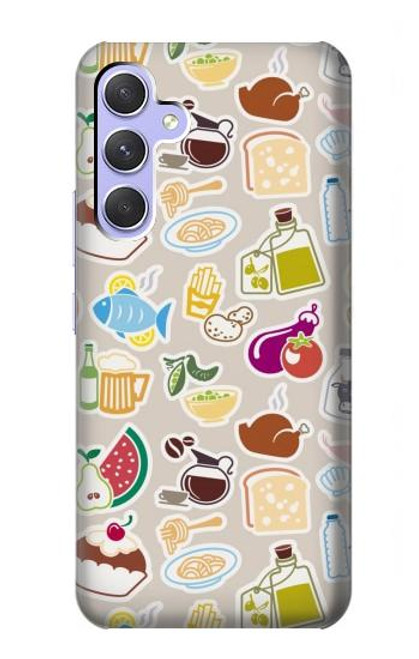 S2321 Food and Drink Seamless Case For Samsung Galaxy A54 5G