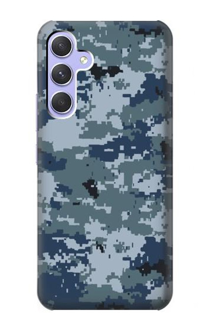 S2346 Navy Camo Camouflage Graphic Case For Samsung Galaxy A54 5G