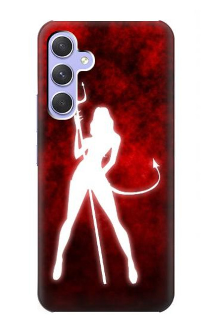 S2455 Sexy Devil Girl Case For Samsung Galaxy A54 5G