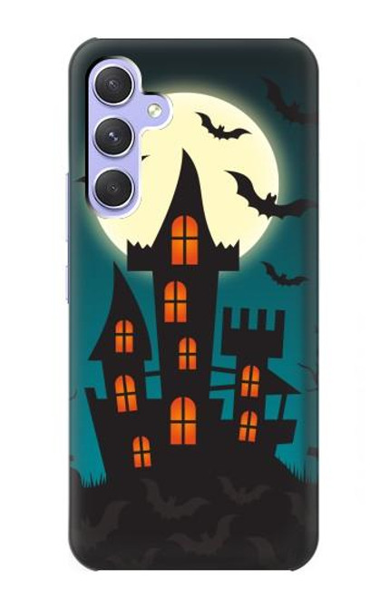 S3268 Halloween Festival Castle Case For Samsung Galaxy A54 5G