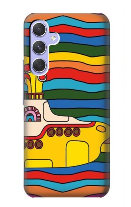 S3599 Hippie Submarine Case For Samsung Galaxy A54 5G