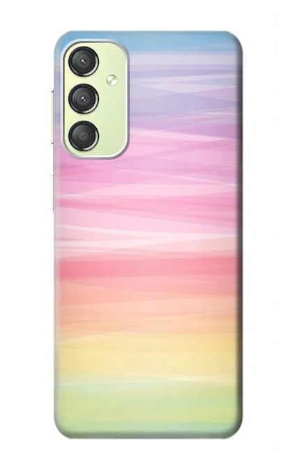 S3507 Colorful Rainbow Pastel Case For Samsung Galaxy A24 4G