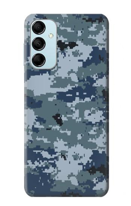 S2346 Navy Camo Camouflage Graphic Case For Samsung Galaxy M14