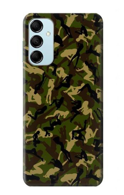 S3356 Sexy Girls Camo Camouflage Case For Samsung Galaxy M14