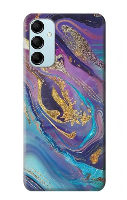 S3676 Colorful Abstract Marble Stone Case For Samsung Galaxy M14