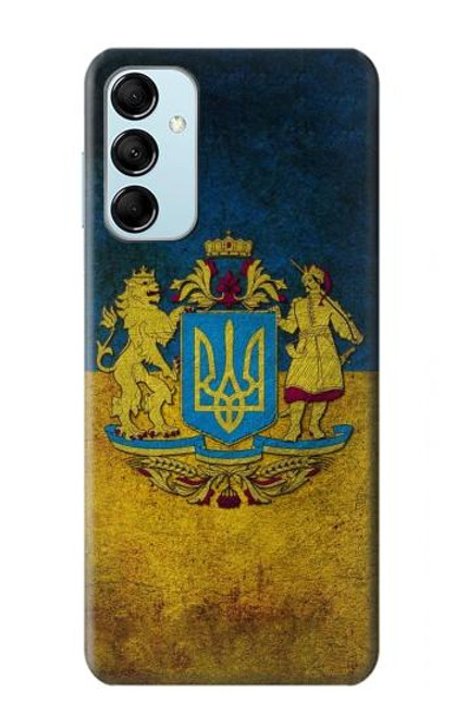 S3858 Ukraine Vintage Flag Case For Samsung Galaxy M14