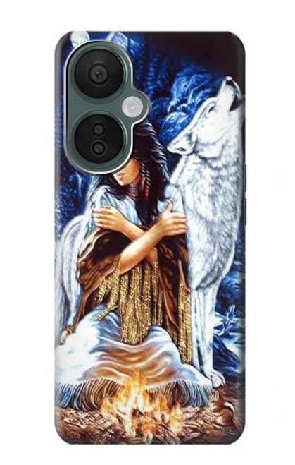 S0147 Grim Wolf Indian Girl Case For OnePlus Nord CE 3 Lite, Nord N30 5G