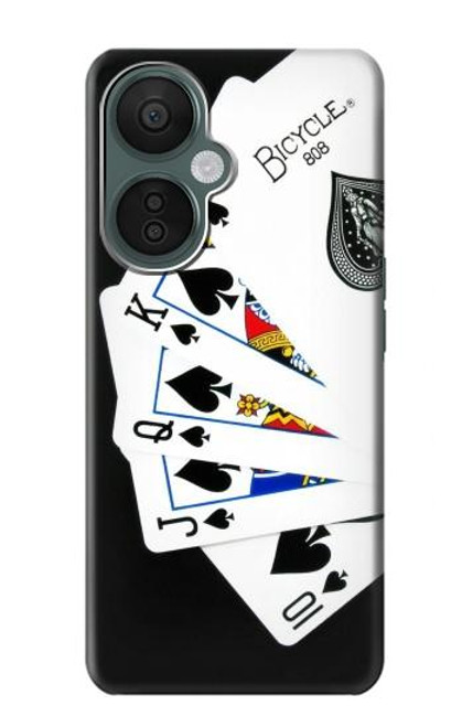 S1078 Poker Royal Straight Flush Case For OnePlus Nord CE 3 Lite, Nord N30 5G