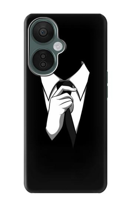 S1591 Anonymous Man in Black Suit Case For OnePlus Nord CE 3 Lite, Nord N30 5G