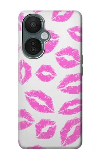 S2214 Pink Lips Kisses Case For OnePlus Nord CE 3 Lite, Nord N30 5G