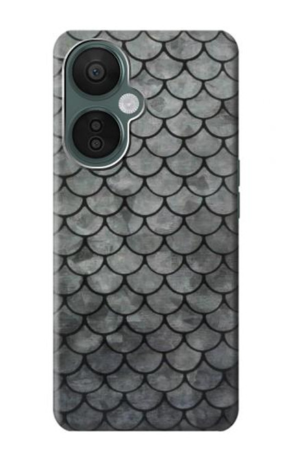 S2950 Silver Fish Scale Case For OnePlus Nord CE 3 Lite, Nord N30 5G