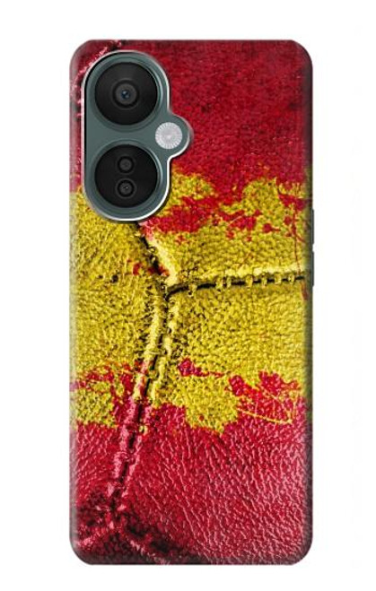 S3315 Spain Flag Vintage Football Graphic Case For OnePlus Nord CE 3 Lite, Nord N30 5G
