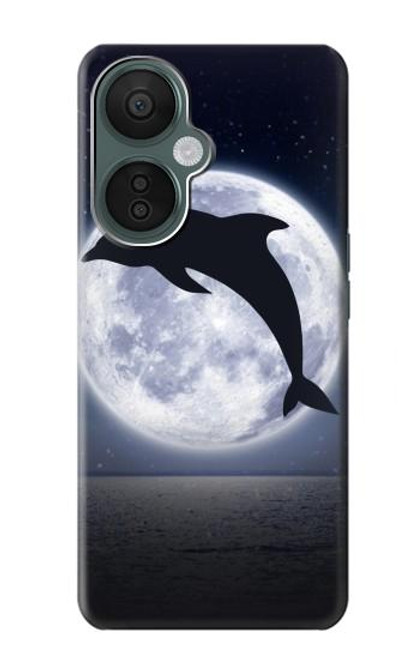 S3510 Dolphin Moon Night Case For OnePlus Nord CE 3 Lite, Nord N30 5G