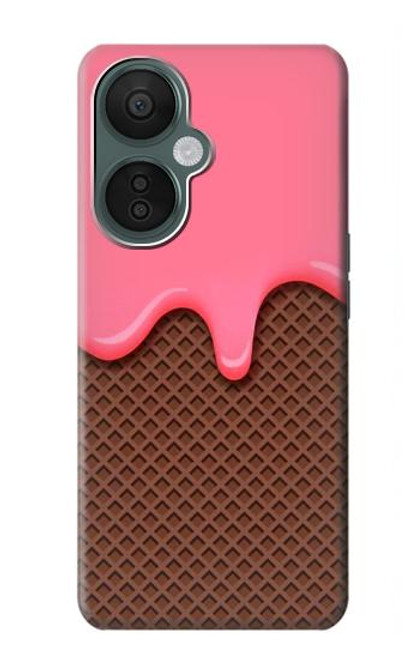 S3754 Strawberry Ice Cream Cone Case For OnePlus Nord CE 3 Lite, Nord N30 5G