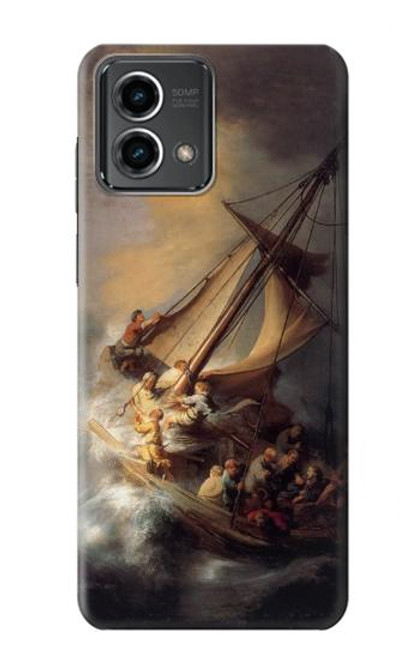 S1091 Rembrandt Christ in The Storm Case For Motorola Moto G Stylus 5G (2023)