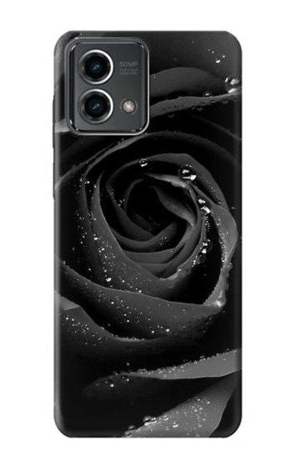 S1598 Black Rose Case For Motorola Moto G Stylus 5G (2023)