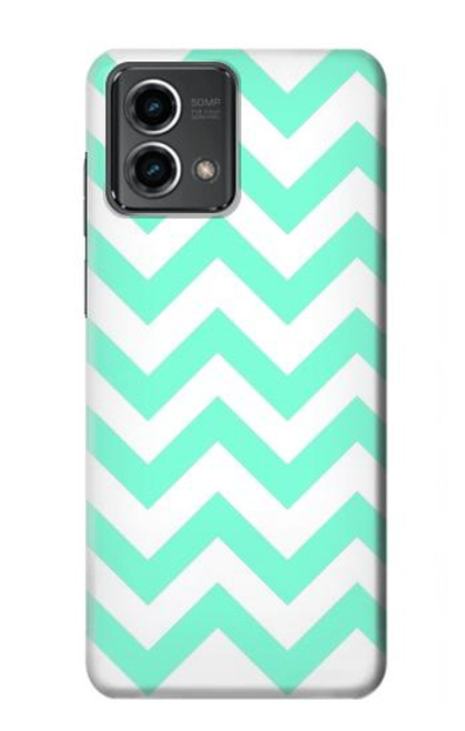 S1723 Mint Chevron Zigzag Case For Motorola Moto G Stylus 5G (2023)
