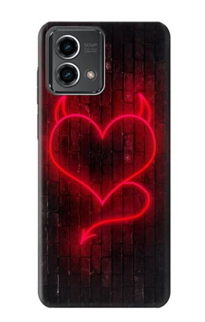 S3682 Devil Heart Case For Motorola Moto G Stylus 5G (2023)