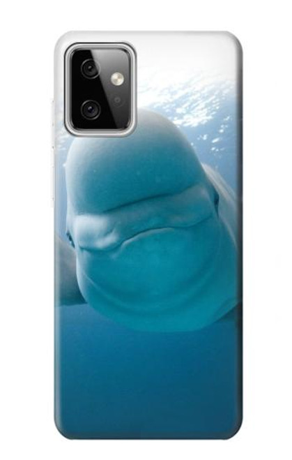 S1801 Beluga Whale Smile Whale Case For Motorola Moto G Power (2023) 5G