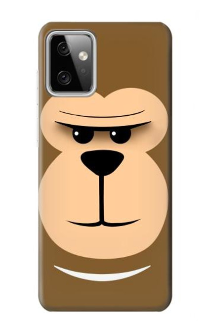S2721 Cute Grumpy Monkey Cartoon Case For Motorola Moto G Power (2023) 5G