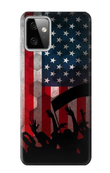 S2989 USA America Soccer Case For Motorola Moto G Power (2023) 5G
