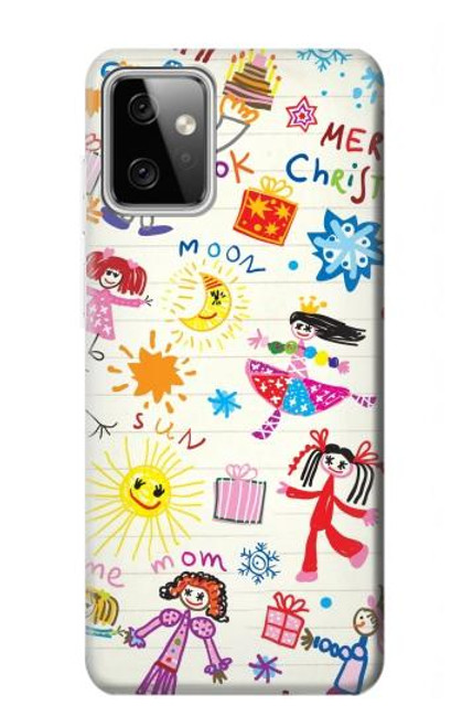 S3280 Kids Drawing Case For Motorola Moto G Power (2023) 5G