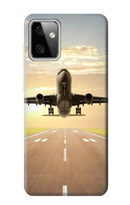 S3837 Airplane Take off Sunrise Case For Motorola Moto G Power (2023) 5G