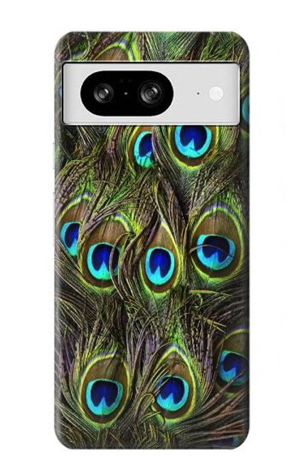S1965 Peacock Feather Case For Google Pixel 8
