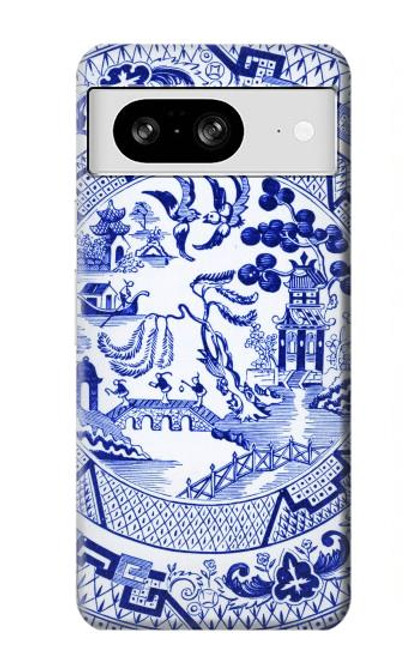 S2768 Willow Pattern Graphic Case For Google Pixel 8