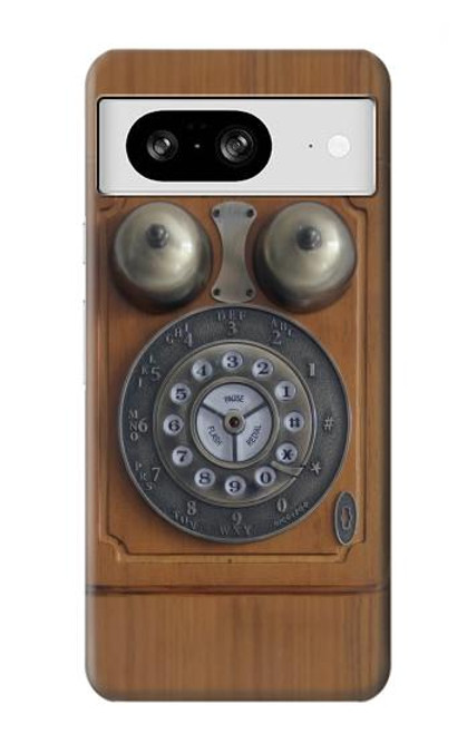 S3146 Antique Wall Retro Dial Phone Case For Google Pixel 8