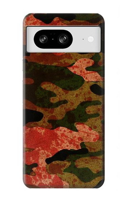 S3393 Camouflage Blood Splatter Case For Google Pixel 8