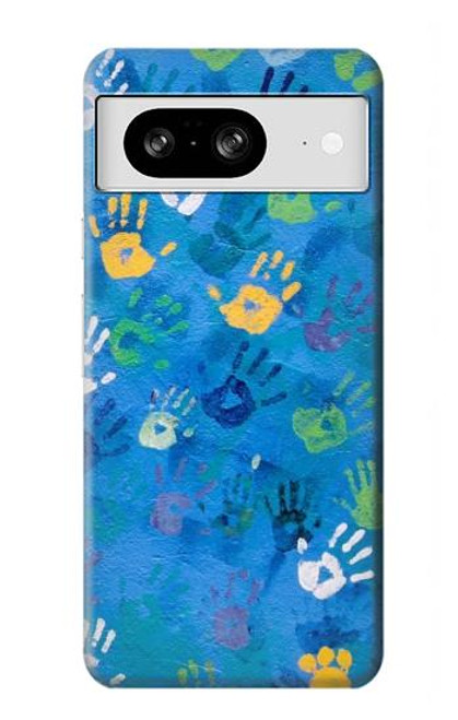 S3403 Hand Print Case For Google Pixel 8