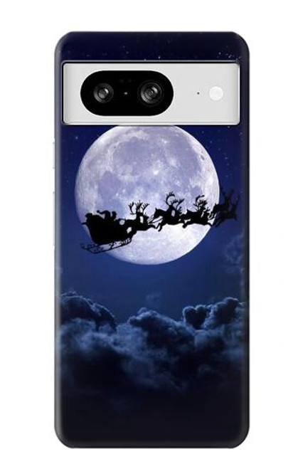 S3508 Xmas Santa Moon Case For Google Pixel 8